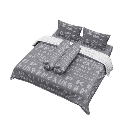 ชุดผ้าปูที่นอน 5 ฟุต (ชุด 5 ชิ้น) FACINO PRINT FA079_1