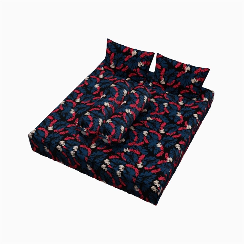 ชุดผ้าปูที่นอน 5 ฟุต (ชุด 5 ชิ้น) FACINO PRINT FA085