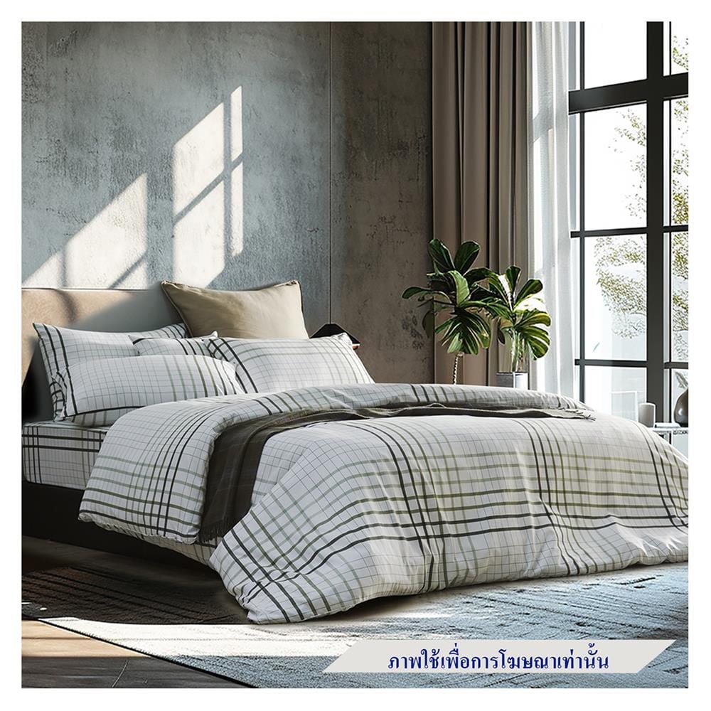 ชุดผ้าปูที่นอน 5 ฟุต (ชุด 5 ชิ้น) FACINO PRINT FA087