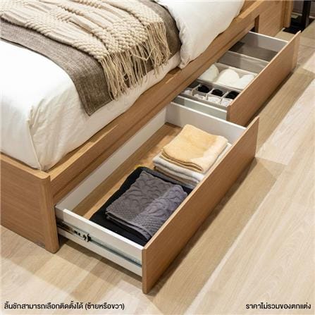 เตียง 5 ฟุต KONCEPT TIMBUR 19236141 สีโอ๊ค_4