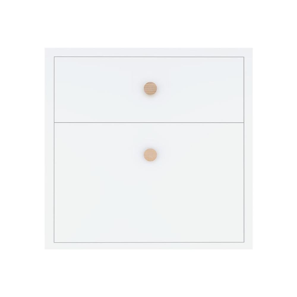 ตู้ลิ้นชัก MJ DOT 86x66 ซม. สี WHITE