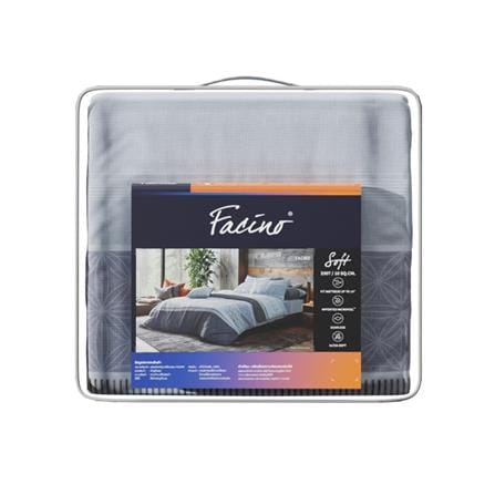 ชุดผ้าปูที่นอน 6 ฟุต (ชุด 6 ชิ้น) FACINO PRINT FA083_4