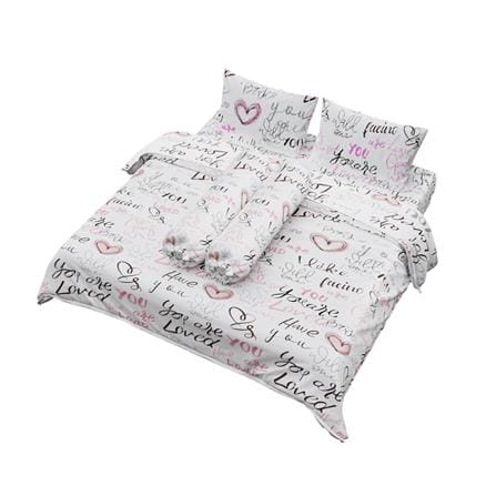 ชุดผ้าปูที่นอน 6 ฟุต (ชุด 6 ชิ้น) FACINO PRINT FA089_1