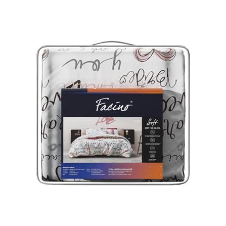 ชุดผ้าปูที่นอน 6 ฟุต (ชุด 6 ชิ้น) FACINO PRINT FA089_4