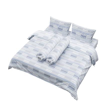 ชุดผ้าปูที่นอน 6 ฟุต (ชุด 6 ชิ้น) FACINO PRINT FA078_1