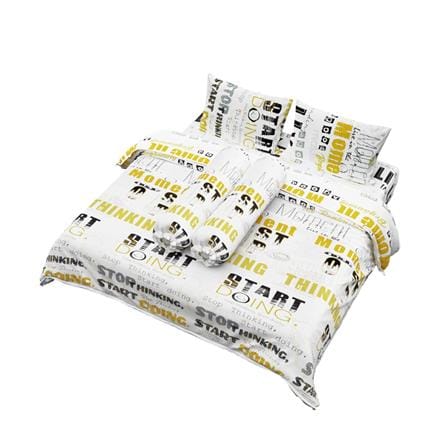 ชุดผ้าปูที่นอน 6 ฟุต (ชุด 6 ชิ้น) FACINO PRINT FA088_1