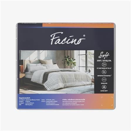 ชุดผ้าปูที่นอน 3.5 ฟุต (ชุด 3 ชิ้น) FACINO PRINT FA087_4
