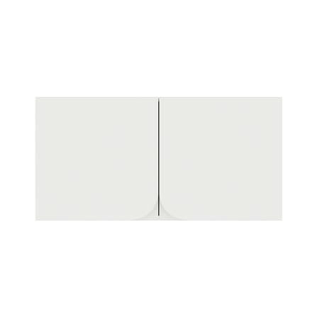 ตู้แขวนคู่ KITZCHO CURVE 80x40 ซม. สี DIAMOND