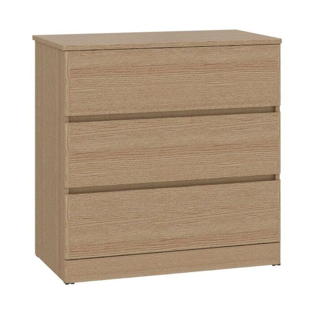 ตู้ลิ้นชัก 3 ลิ้นชัก KONCEPT TIMBUR 19236156 80 ซม. สีโอ๊ค