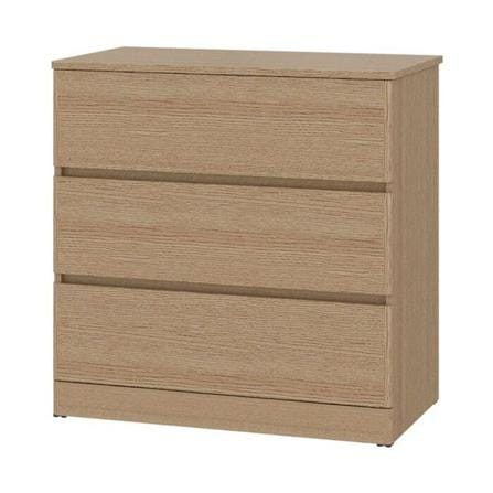 ตู้ลิ้นชัก 3 ลิ้นชัก KONCEPT TIMBUR 19236156 80 ซม. สีโอ๊ค_0