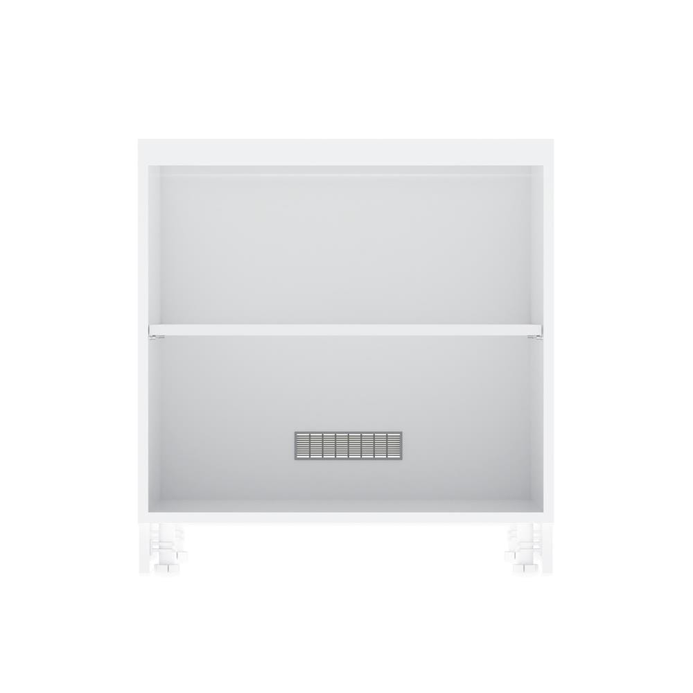โครงตู้ล่างบานคู่ CABIN UPVC 80x83.5 ซม. สีขาว_0