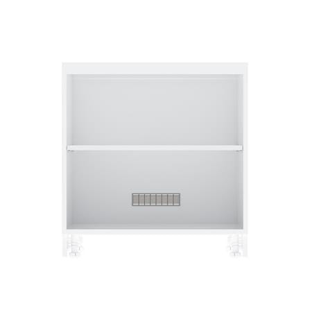 โครงตู้ล่างบานคู่ CABIN UPVC 80x83.5 ซม. สีขาว