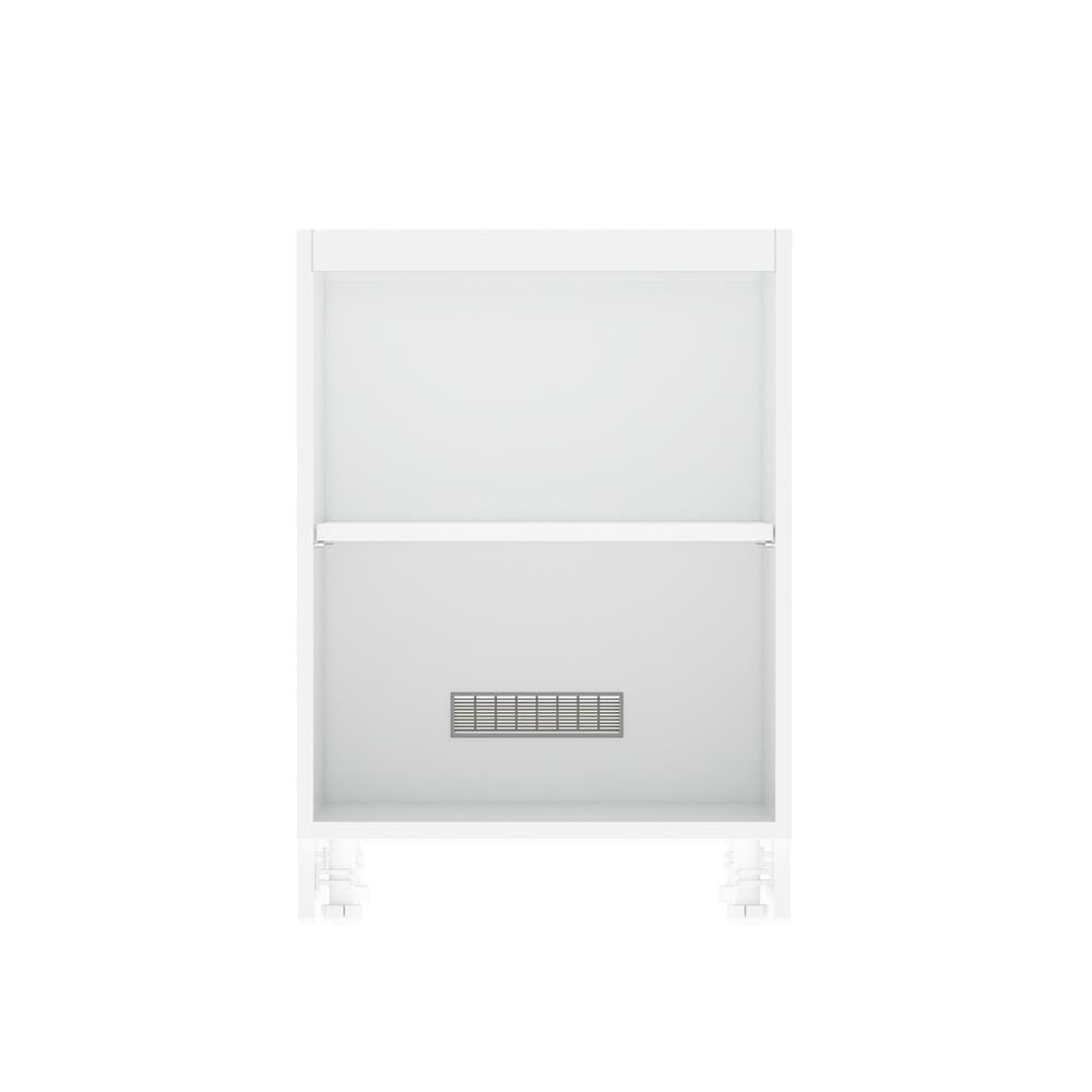 โครงตู้ล่างบานเดี่ยว CABIN UPVC 60x83.5 ซม. สีขาว