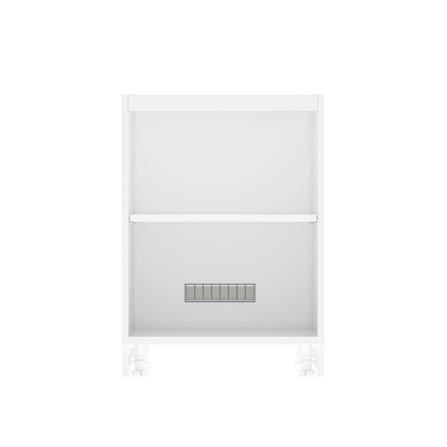 โครงตู้ล่างบานเดี่ยว CABIN UPVC 60x83.5 ซม. สีขาว