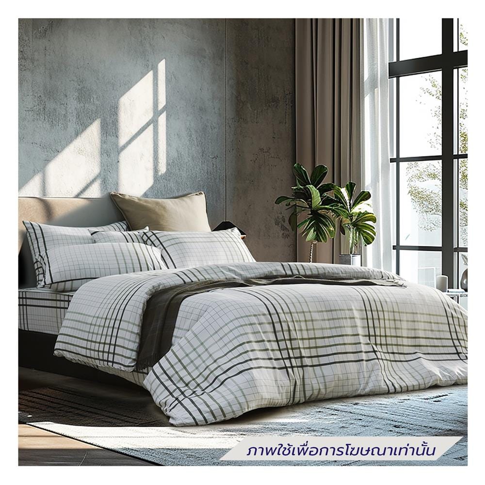 ชุดผ้าปูที่นอน 5 ฟุต (ชุด 6 ชิ้น) FACINO PRINT FA087