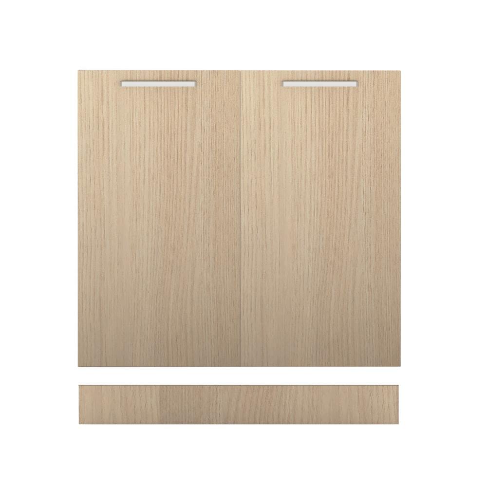 บานคู่โครงตู้ล่าง UPVC CABIN JUNO 80x83.5 ซม. สีบีช