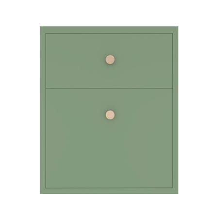 ตู้ลิ้นชัก MJ DOT 86x66 cm. สี MATCHA