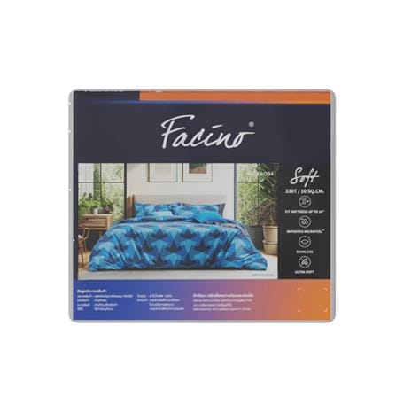 ชุดผ้าปูที่นอน 3.5 ฟุต(ชุด 3 ชิ้น) FACINO PRINT FA084_4