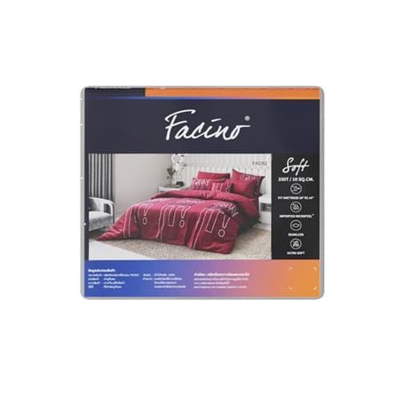 ชุดผ้าปูที่นอน 3.5 ฟุต (ชุด 3 ชิ้น) FACINO PRINT FA082_4