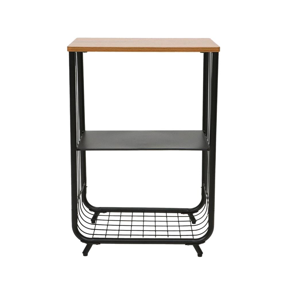 ชั้นวางของ 3 ชั้น STACKO URBAN 37.5X28.5X54.7 ซม. สีดำ