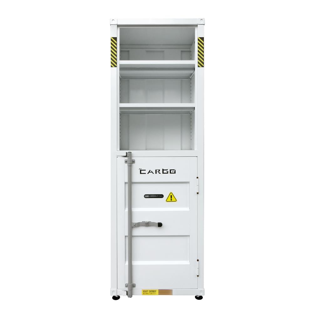 ตู้เอกสารเหล็กสูง SURE CG-643H 60 ซม. สีขาว