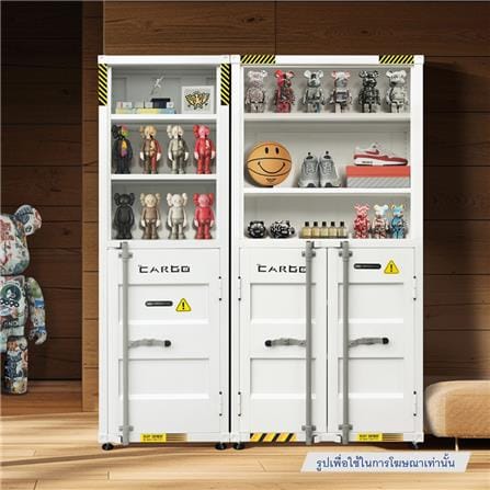 ตู้เอกสารเหล็กสูง SURE CG-643H 60 ซม. สีขาว_4