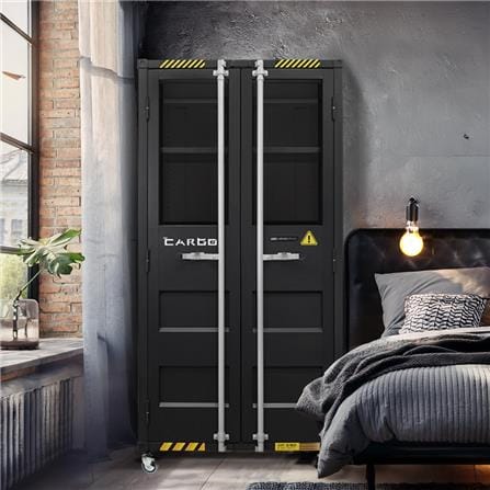 ตู้เอกสารเหล็กสูง SURE CG-942H 90 ซม. สีดำ/เทา_5