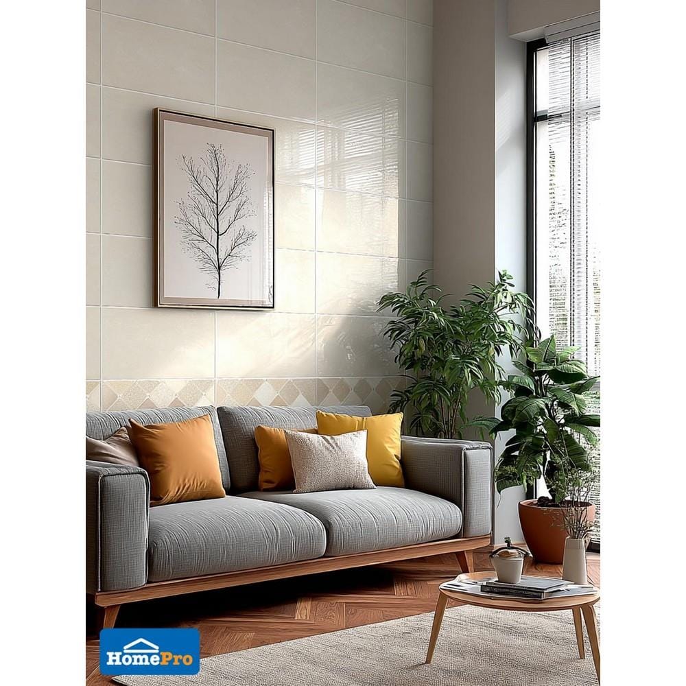 กระเบื้องผนัง 30x60 ซม. TARA แลนเดอร์ กลาง เบจ A 1.44 ตร.ม.