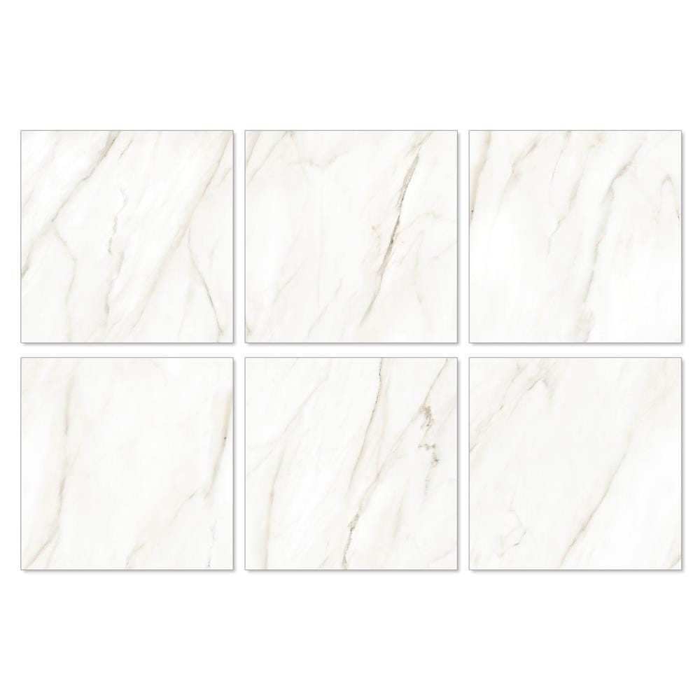 กระเบื้องพื้นพอร์ซเลน 80x80 ซม. DURAGRES ซอร์เรนท์ ไวท์ A 1.92 ตร.ม.