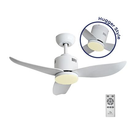 พัดลมโคมไฟ LED WINFAVOUR WFDC52/DC39(WH) 36 นิ้ว 18 วัตต์ DAYLIGHT/COOL WHITE/WARM WHITE สีขาว_0