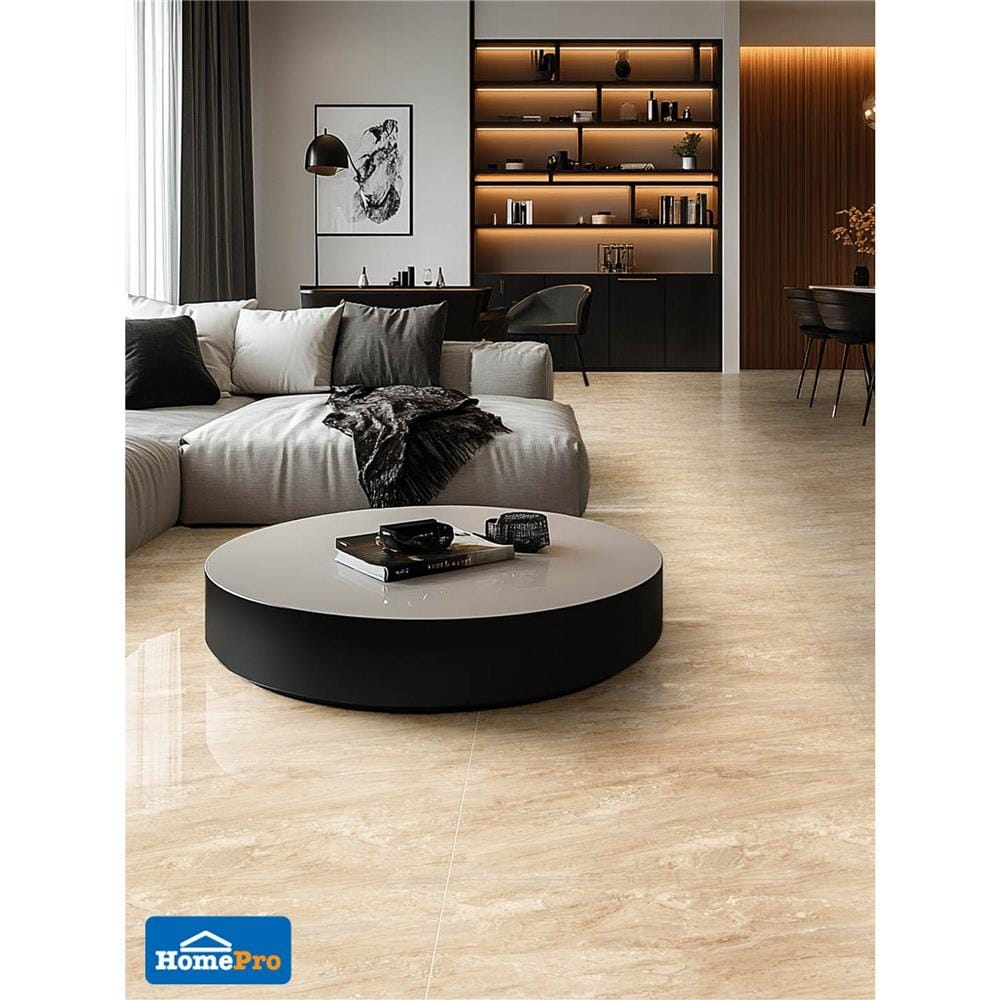 กระเบื้องพื้นพอร์ซเลน 80x160 ซม. DURAGRES กาเวลโล่ เบจ 2.56 ตร.ม.