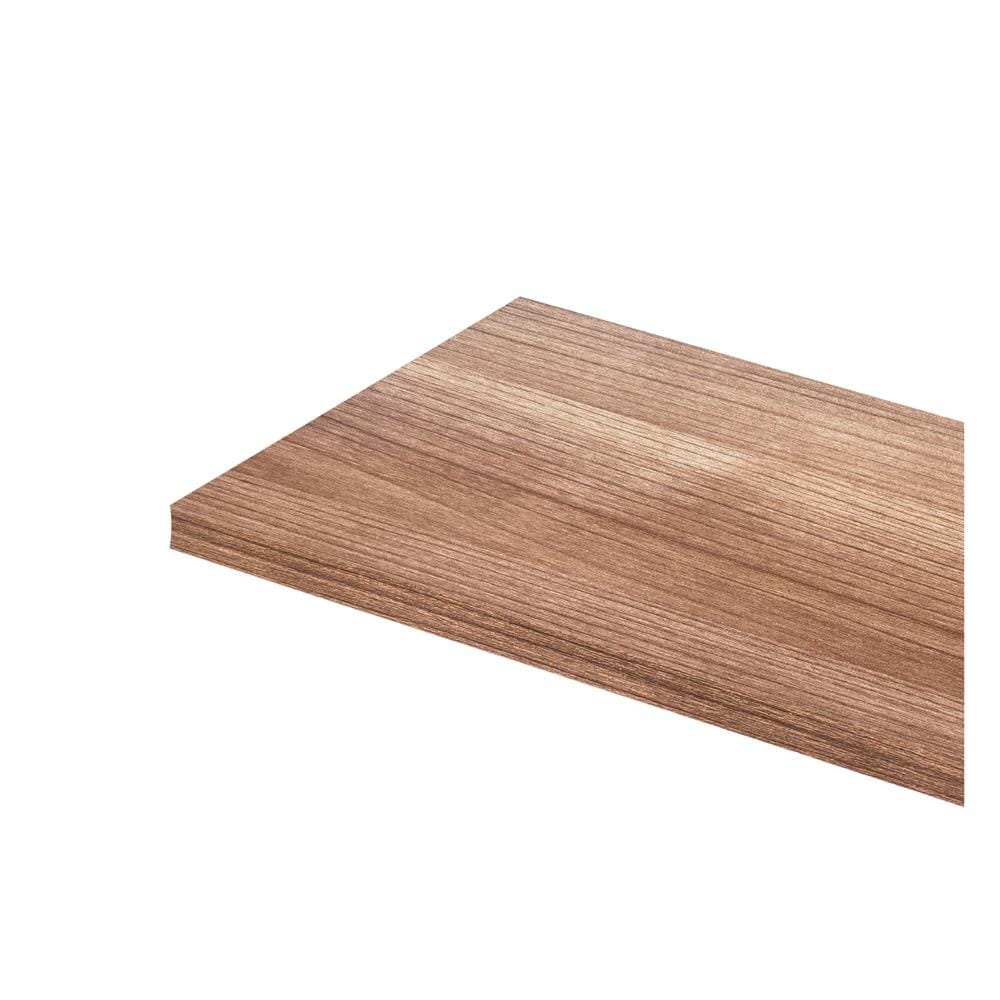 แผ่นชั้นไม้เมลามีน STACKO 80X30X1.6 ซม. สีดาร์ค วอลนัท