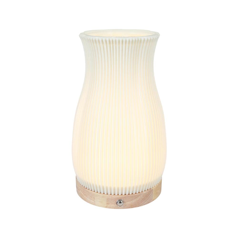 ไฟตั้งโต๊ะ LED CARINI T240728 3 วัตต์ สีขาว/ลายไม้