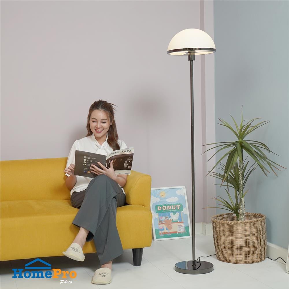 ไฟตั้งพื้น CARINI F240520 สีขาว/ดำ 1 หัว