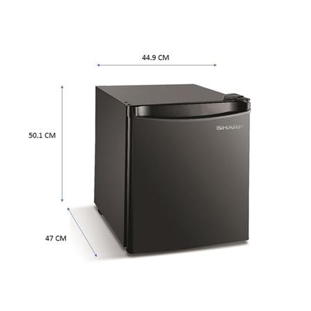 ตู้เย็น 1 ประตู SHARP SJ-MB50-B 1.7 คิว สีดำ_5