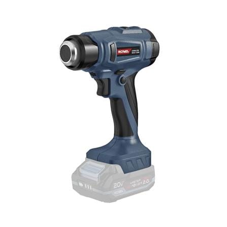 เครื่องเป่าลมร้อนไร้สาย (เฉพาะตัวเครื่อง) ROWEL DHG530-B 20 โวลต์_0