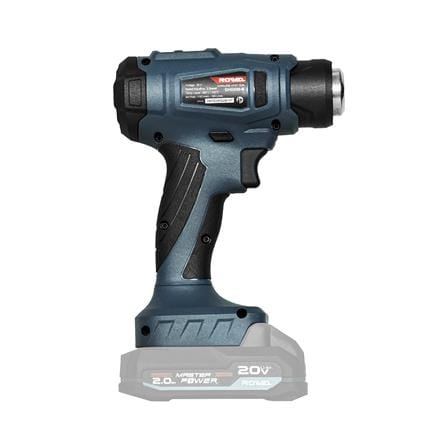 เครื่องเป่าลมร้อนไร้สาย (เฉพาะตัวเครื่อง) ROWEL DHG530-B 20 โวลต์_2