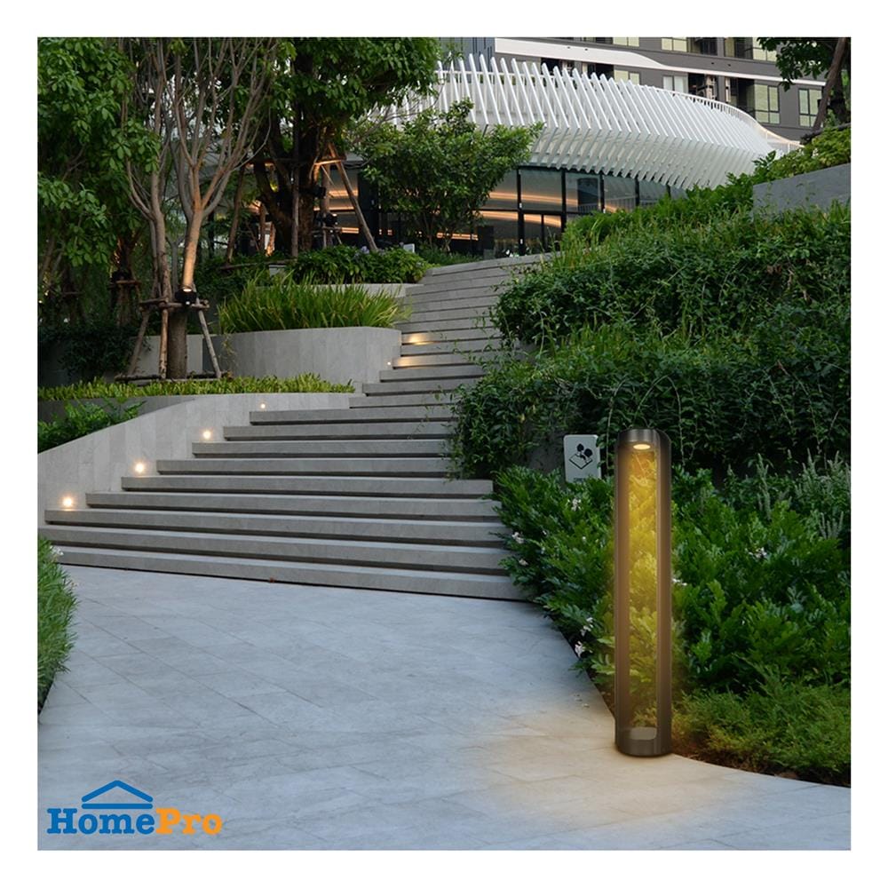 ไฟทางเดิน LED L&E 9P-A0233 13 วัตต์ WARM WHITE สีดำ