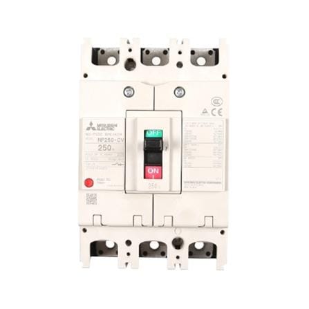 เซอร์กิตเบรกเกอร์ 3 โพล 3 เฟส MITSUBISHI NF250-CV 250 แอมป์ 18 KA 380V_0