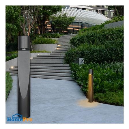 ไฟทางเดิน LED L&E 9P-A0388 10 วัตต์ WARM WHITE สีดำ_4