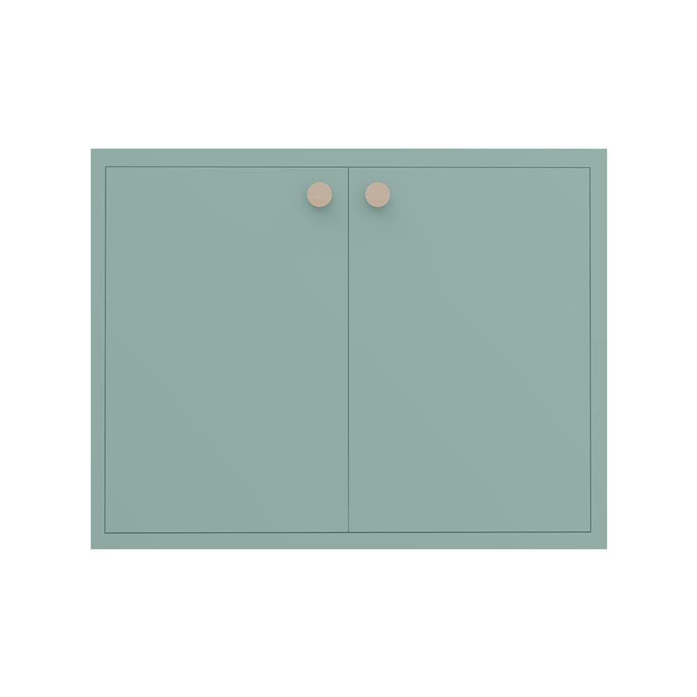 บานใต้เตา MJ DOT 86x56 ซม. สี PASTEL MINT