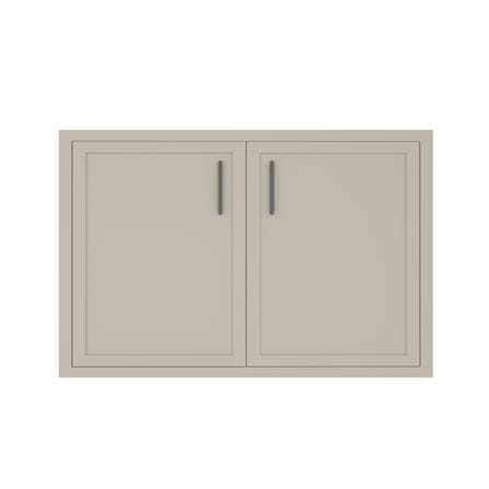บานใต้เตา MJ SLIM SHAKER 86x56 ซม. ฺสี BEIGE_0