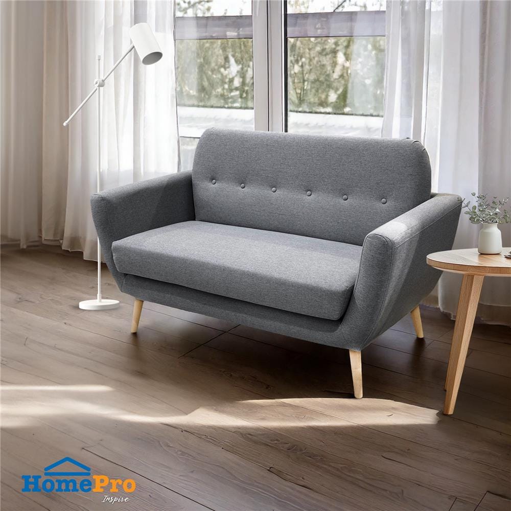 โซฟา 2 ที่นั่ง FURDINI SCANDI SAVANNAH สีเทาเข้ม