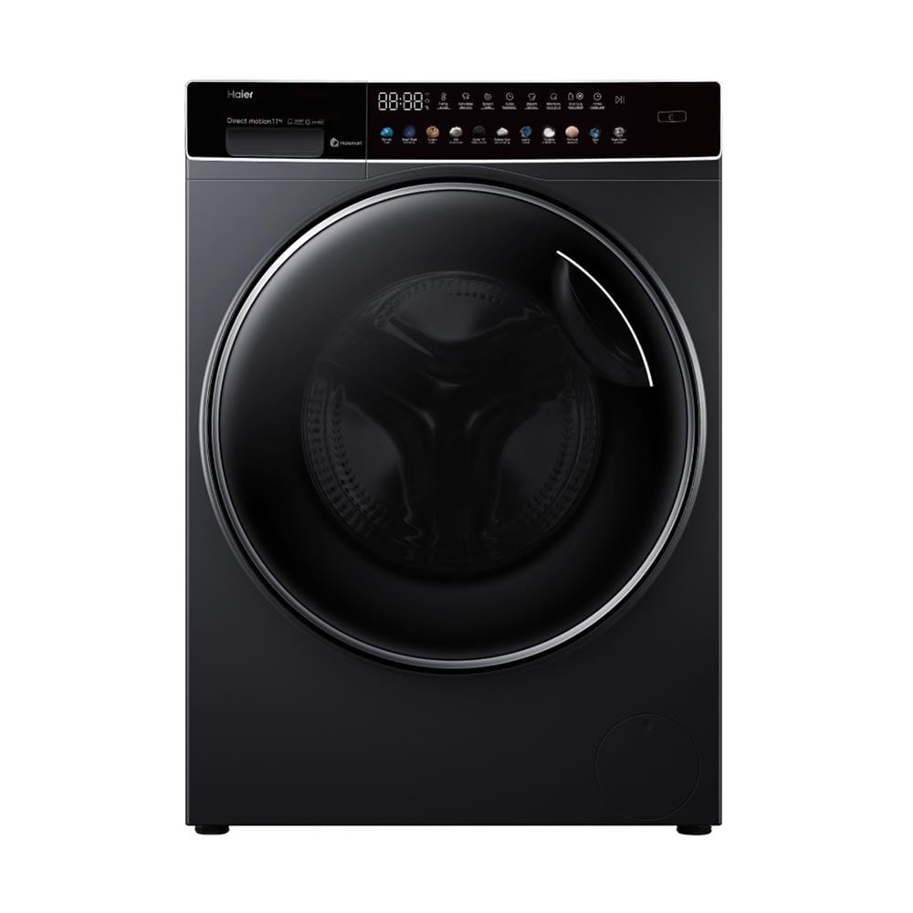 เครื่องซักผ้าฝาหน้า HAIER HW110-BD14166S8U1 11 กก. 1400 RPM อินเวอร์เตอร์ สีดำ