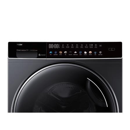 เครื่องซักผ้าฝาหน้า HAIER HW110-BD14166S8U1 11 กก. 1400 RPM อินเวอร์เตอร์ สีดำ_4