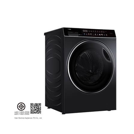 เครื่องซักผ้าฝาหน้า HAIER HW110-BD14166S8U1 11 กก. 1400 RPM อินเวอร์เตอร์ สีดำ_10