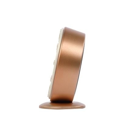 นาฬิกาตั้งโต๊ะ SEIKO CLOCKS QXE066P 4.3X4.7 นิ้ว สี PINK GOLD_2