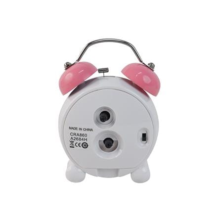 นาฬิกาปลุก RHYTHM CRA860NR13 4.5 นิ้ว สีชมพู_3