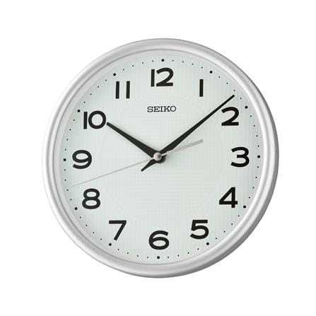 นาฬิกาแขวน SEIKO CLOCKS QXA836S 8.5 นิ้ว สีเงิน_0