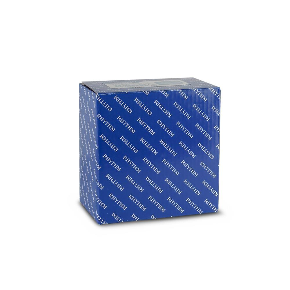 นาฬิกาปลุก RHYTHM CRA827NR66 4.2X3.7 นิ้ว สีเงิน